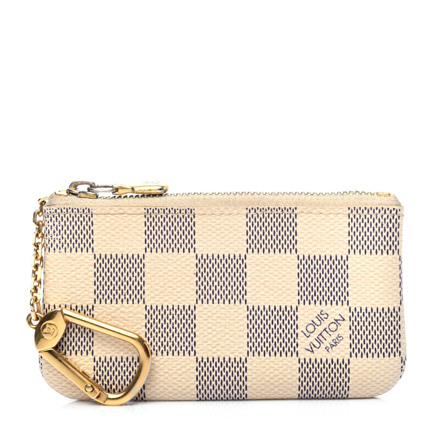 Louis Vuitton Damier Azur Key Pouch 1 of 7
