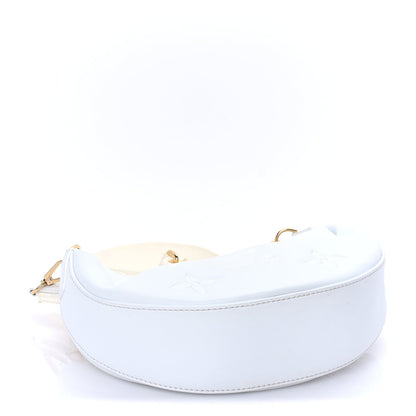 Louis Vuitton Calfskin Bubblegram Over The Moon White 3 of 7