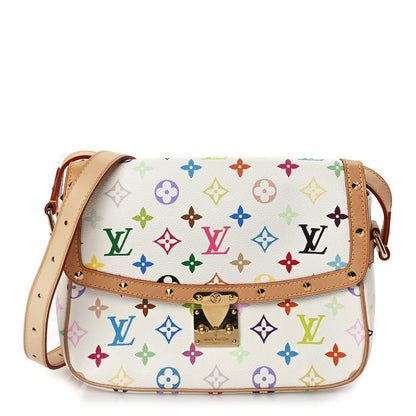 Louis Vuitton Monogram Multicolor Sologne White 1 of 16