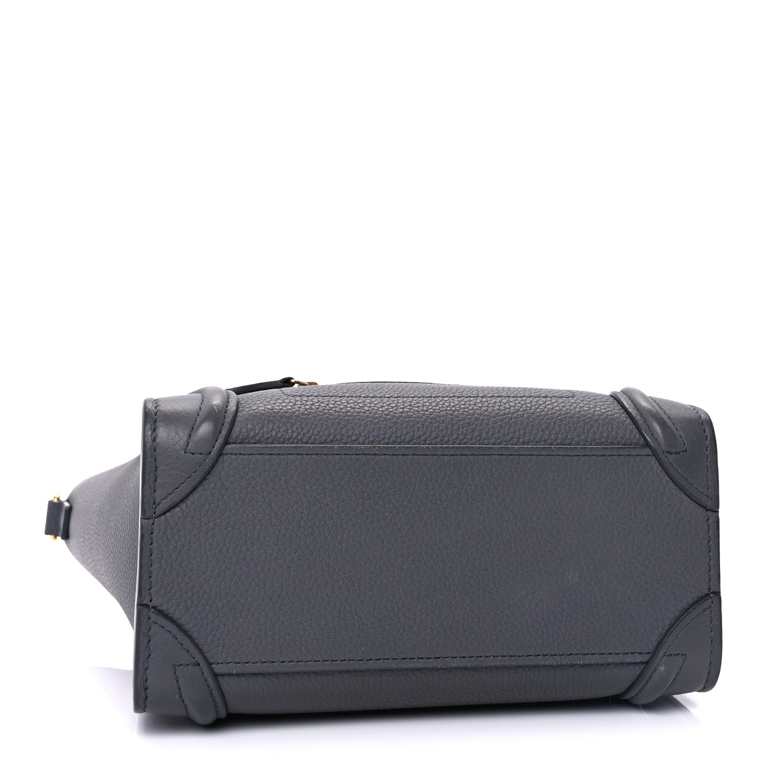 Celine Baby Drummed Calfskin Nano Luggage  Kohl 4 of 10