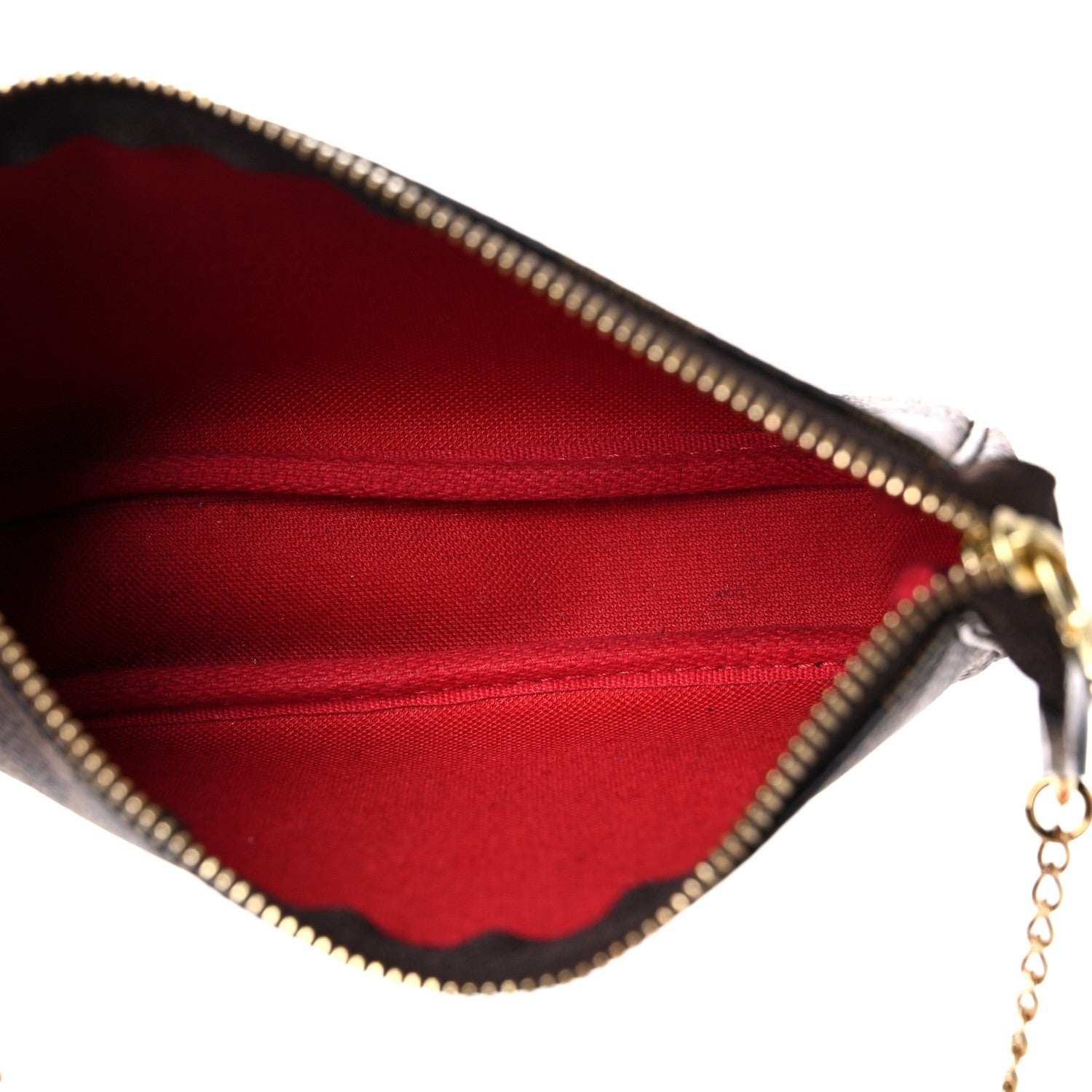 Louis Vuitton Damier Ebene Mini Pochette Accessories 6 of 10