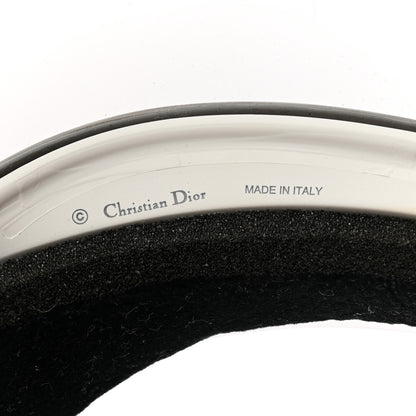 Christian Dior Mirrored DiorClub1 Sun Visor Grey 9 of 9