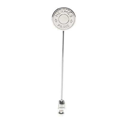 Hermes Palladium Clou De Selle Hat Pin 1 of 3