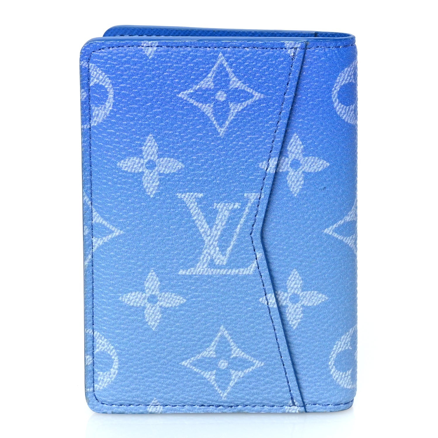 Louis Vuitton Monogram Clouds Pocket Organizer Blue 3 of 8