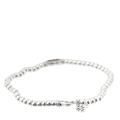 John Hardy Sterling Silver Amethyst Bedeg Bead Bracelet 3 of 5