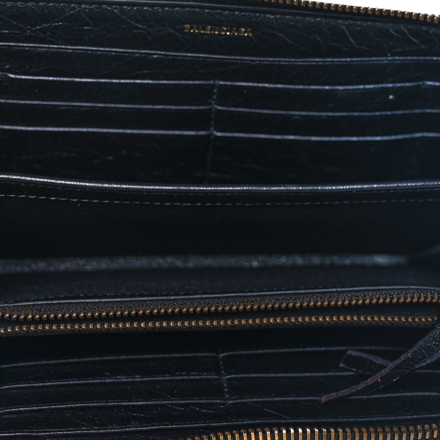 Agneau Arena Graffiti All Over Classic Hardware Continental Zip Around Wallet Black Bleu Violet