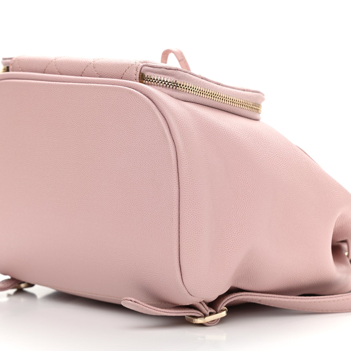 Caviar Quilted Business Affinity Backpack Pink