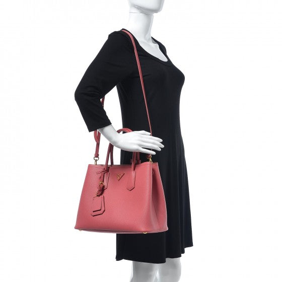 Saffiano Cuir Large Double Bag Tamaris Pesca