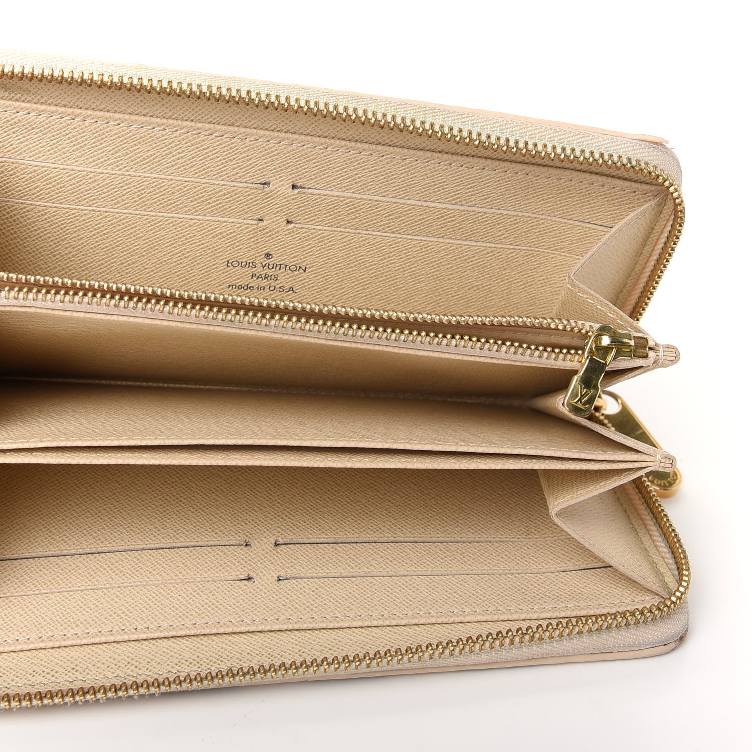 Louis Vuitton Damier Azur Zippy Wallet 5 of 7