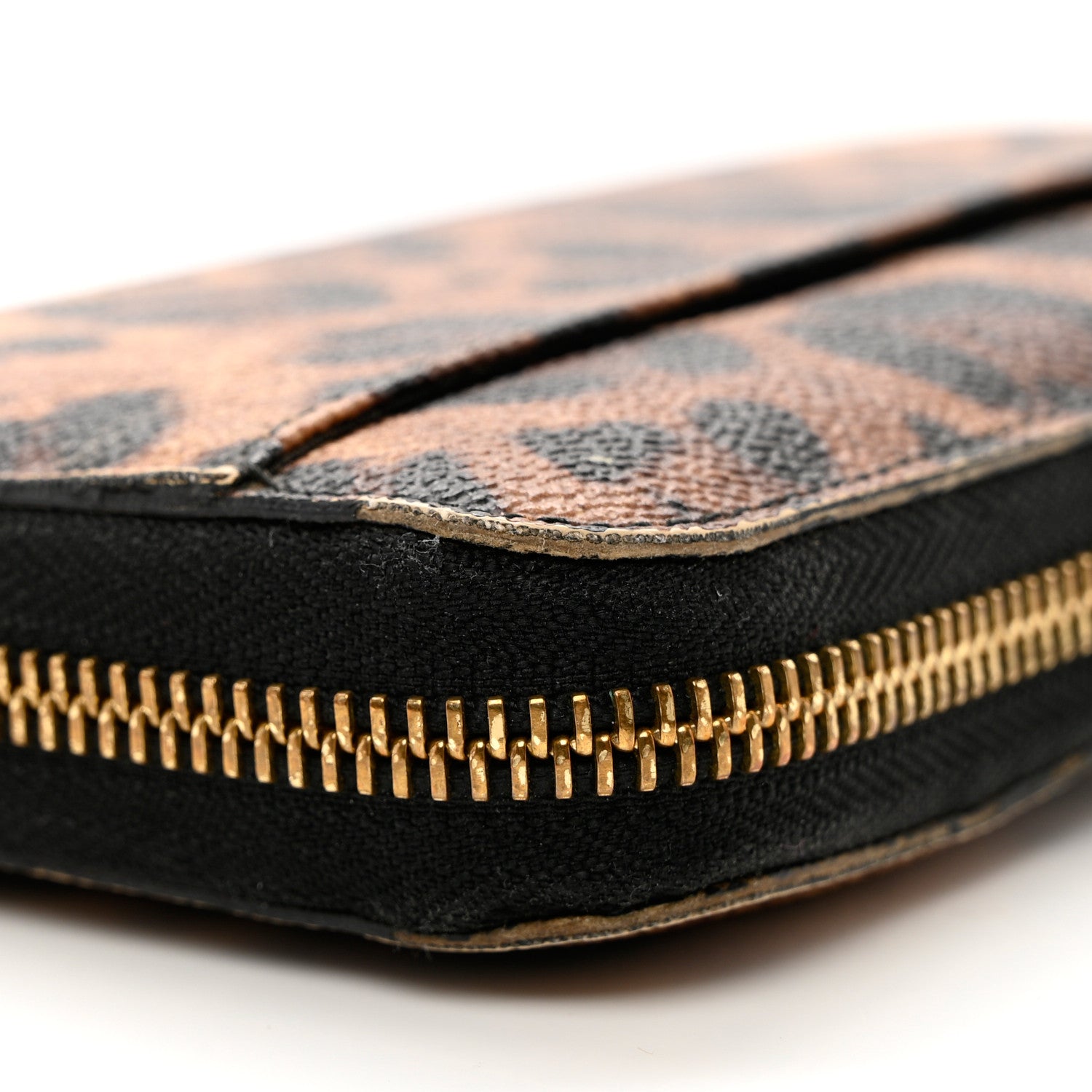 Dolce & Gabbana Dauphine Leopard Print Zip Around Wallet 9 of 9