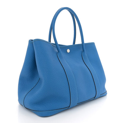 Hermes Negonda Garden Party Tote 36 MM Bleu Hydra 3 of 7