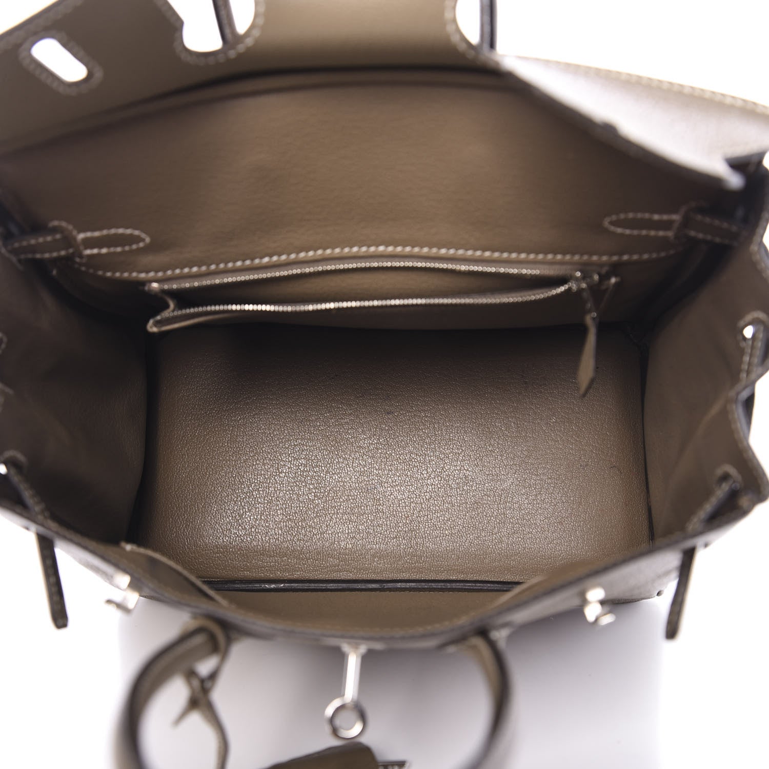 Hermes Chevre Mysore Birkin 25 Etoupe 5 of 12