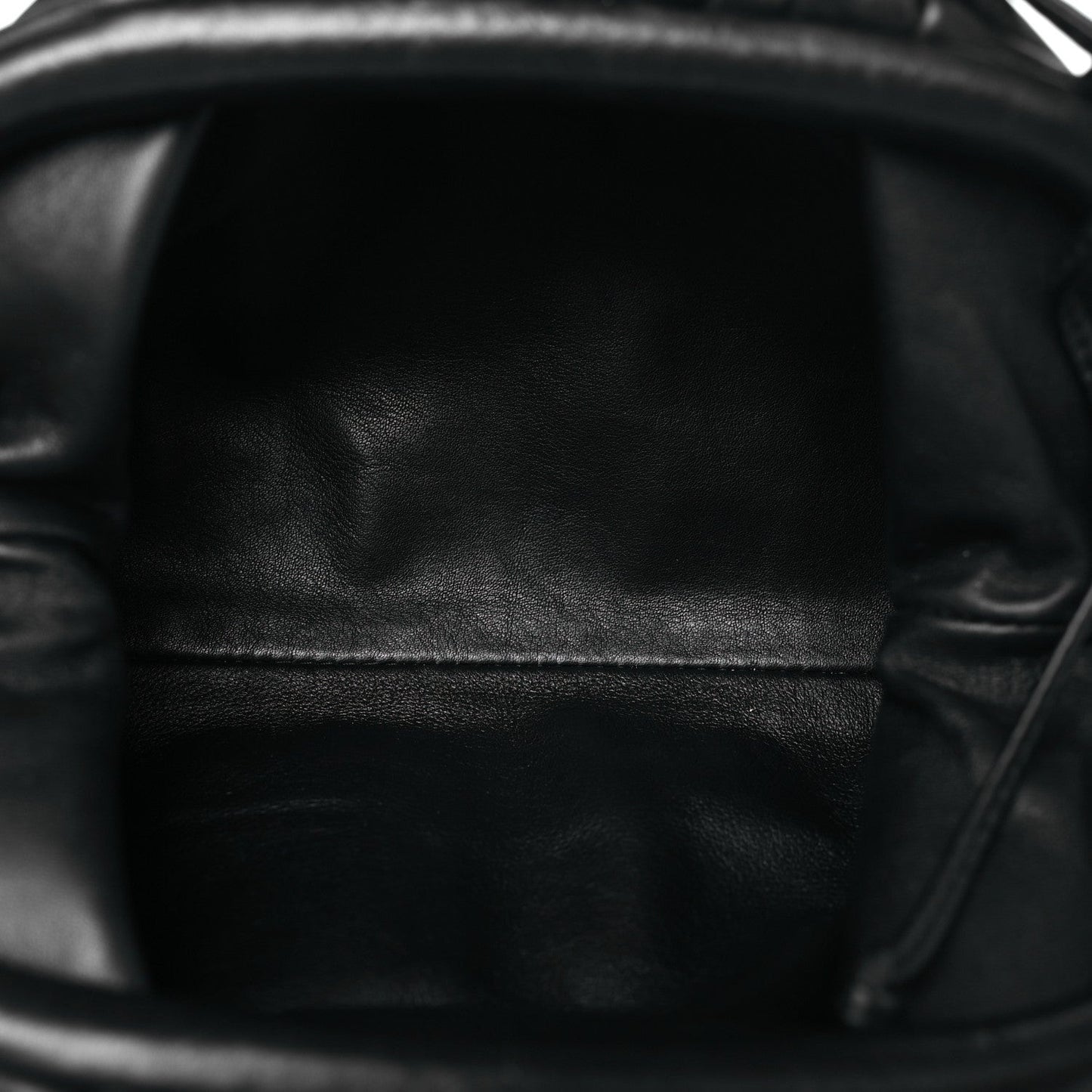 Butter Calfskin The Mini Pouch Black