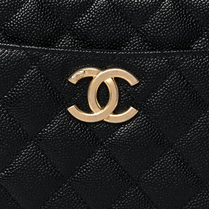 Chanel Caviar Quilted Small Pick Me Up Vanity Case Black 9 of 13