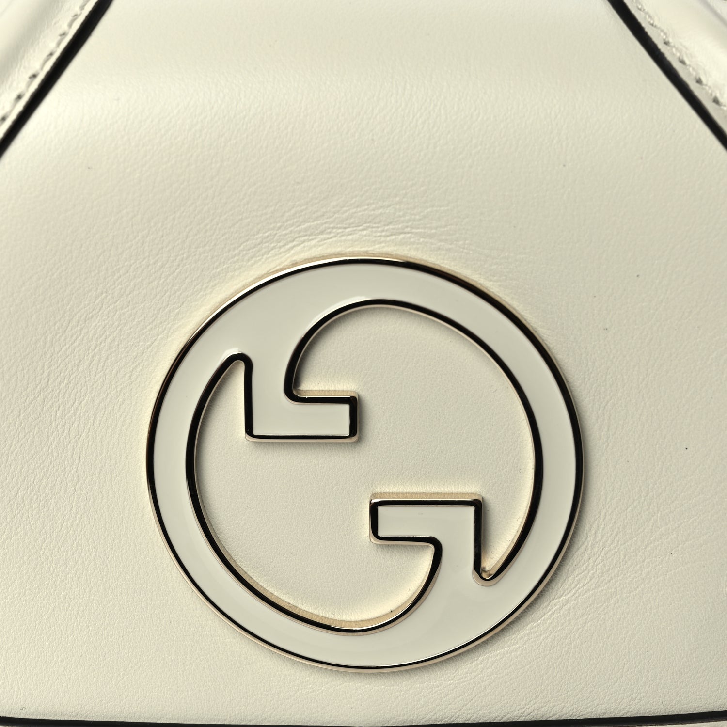 Gucci Calfskin Blondie Small Shoulder Bag Mystic White 6 of 8