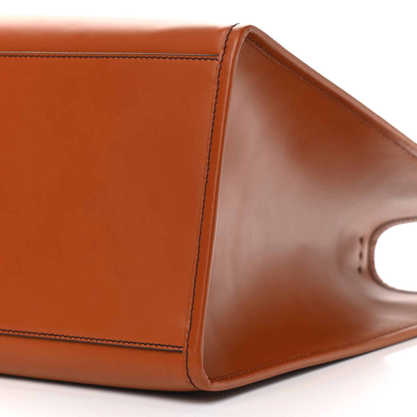 Vitello King Plexiglass Large Fendi Sunshine Shopper Tote Cuoio