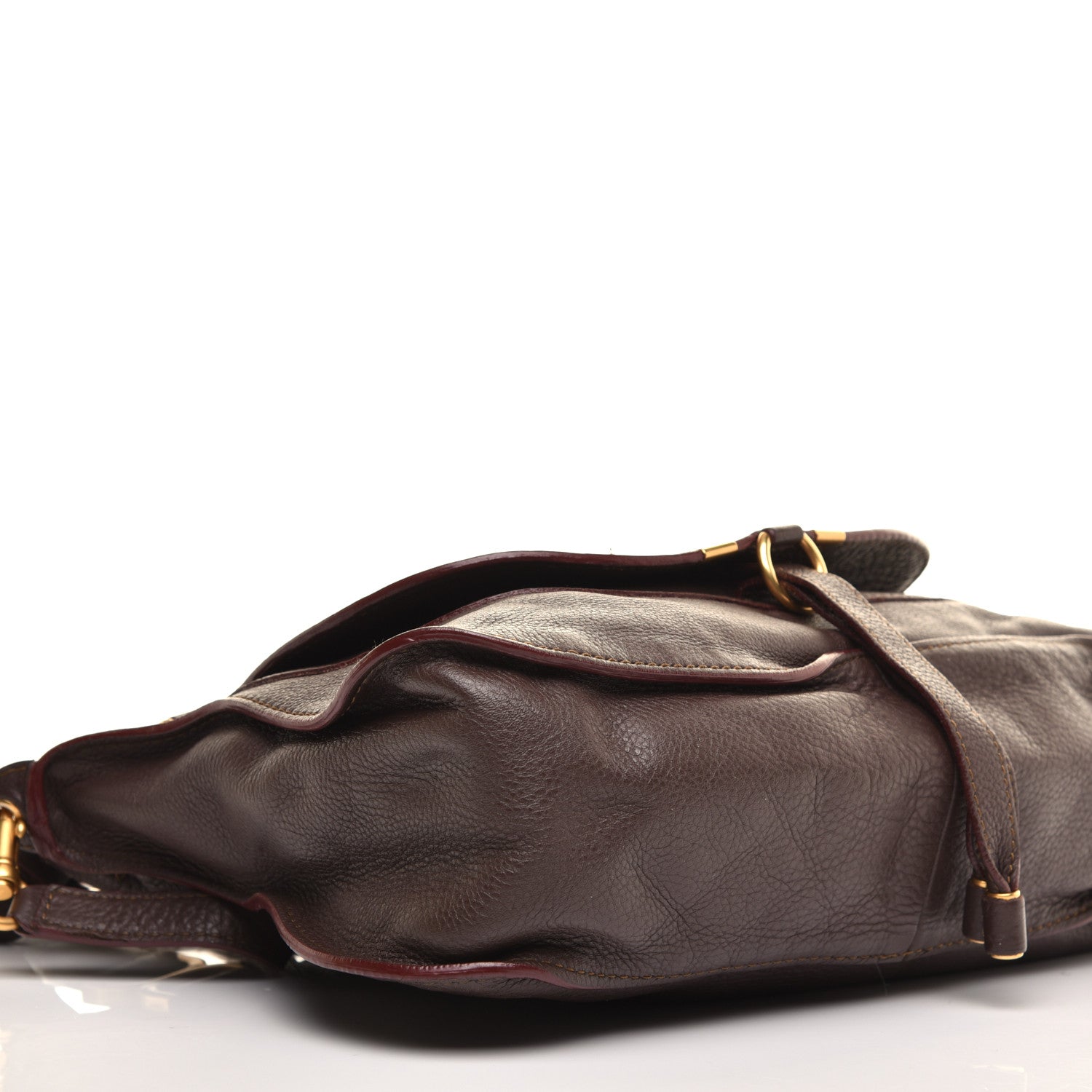 Chloe Calfskin Medium Marcie Satchel Truffle 8 of 9