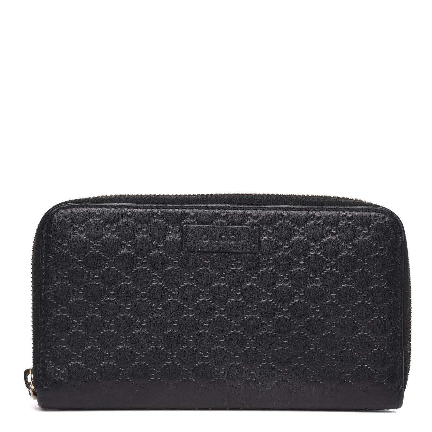 Gucci Microguccissima Zip Around Wallet Black 1 of 11