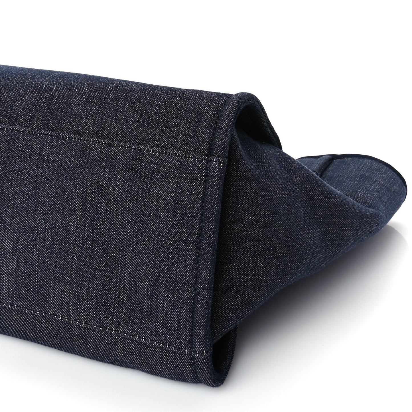 Denim Large Deauville Tote Dark Blue