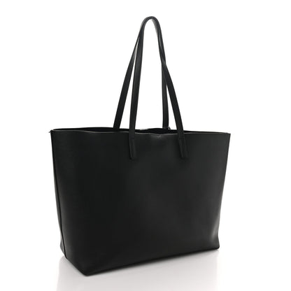 Saint Laurent Calfskin Large Shopping Tote Black 4 of 7
