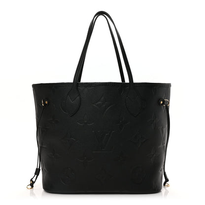 Louis Vuitton Empreinte Monogram Giant Neverfull MM Black 1 of 9