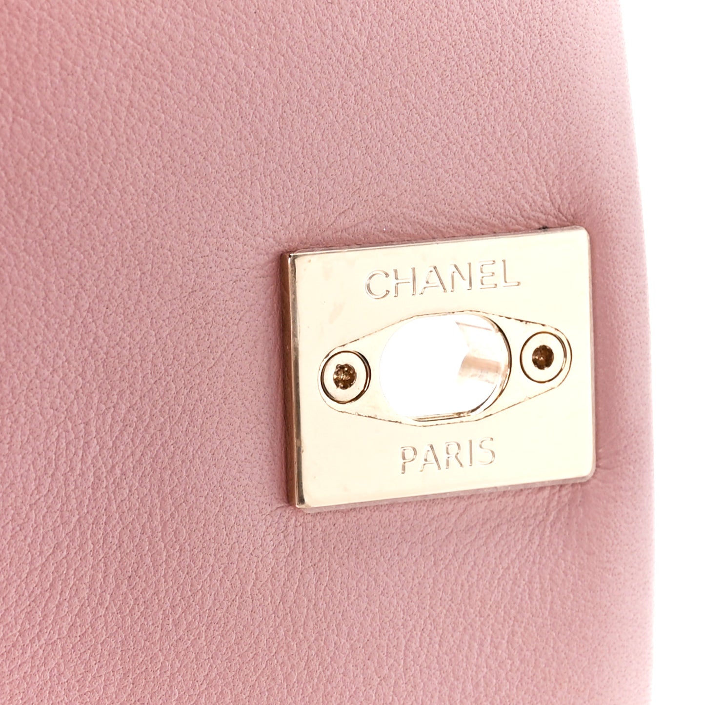 Lambskin Quilted Small Duma Drawstring Backpack Light Pink