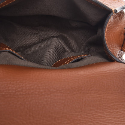 Chloe Calfskin Mini Marcie Round Crossbody Bag Tan 5 of 9