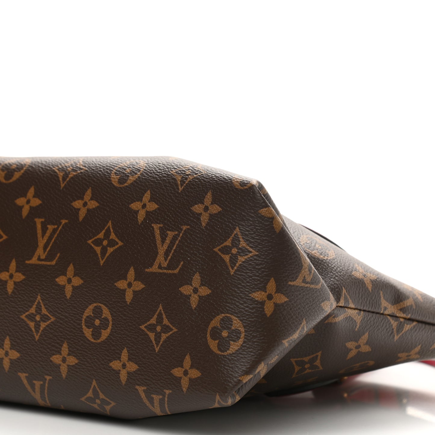 Monogram Flower Zipped Tote PM Lie de Vin