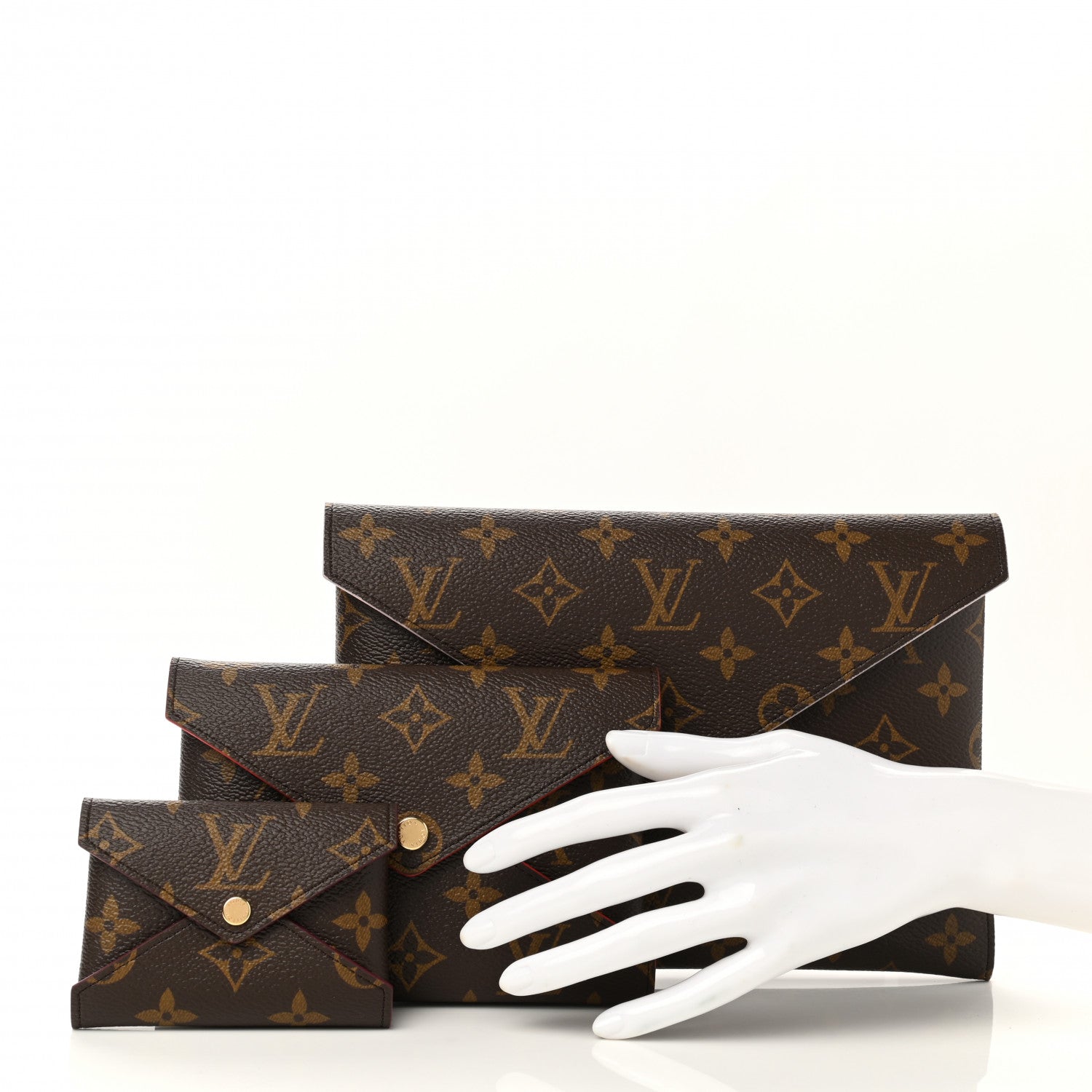 Louis Vuitton Monogram Kirigami Pochette Set 2 of 10