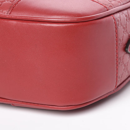 Gucci Microguccissima Mini Bree Messenger Bag Red 9 of 9