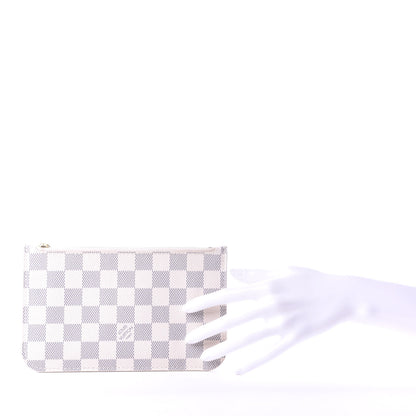 Louis Vuitton Damier Azur Neverfull PM Pochette 2 of 7