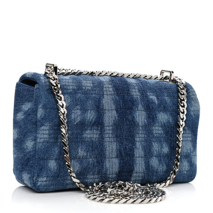 Burberry Denim Quilted Small Lola Bag Blue 3 of 10
