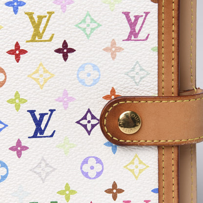 Louis Vuitton Multicolor Small Ring Agenda Cover White 6 of 6
