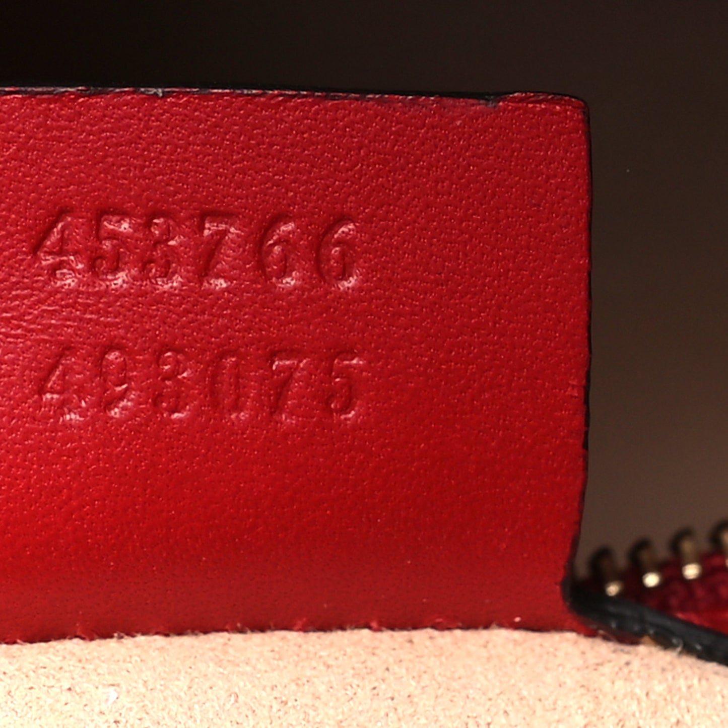 Nappa Bamboo Medium Nymphaea Top Handle Bag Hibiscus Red