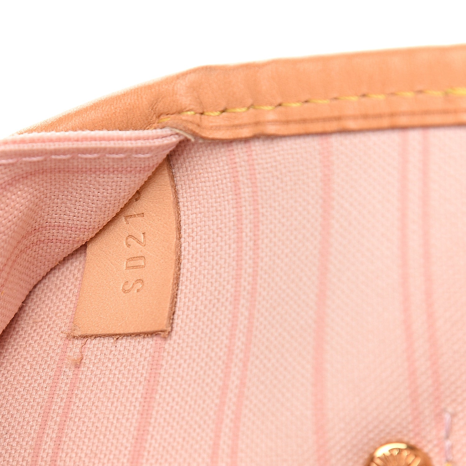 Louis Vuitton Damier Azur Neo Neverfull MM Rose Ballerine 7 of 10