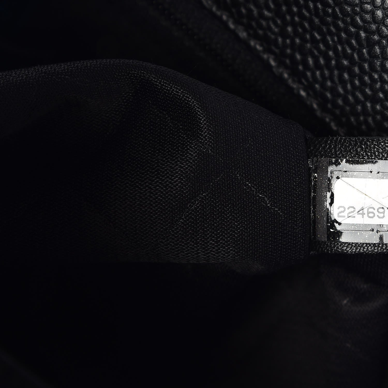 Chanel Tweed Trip Top Handle Flap Black 7 of 10