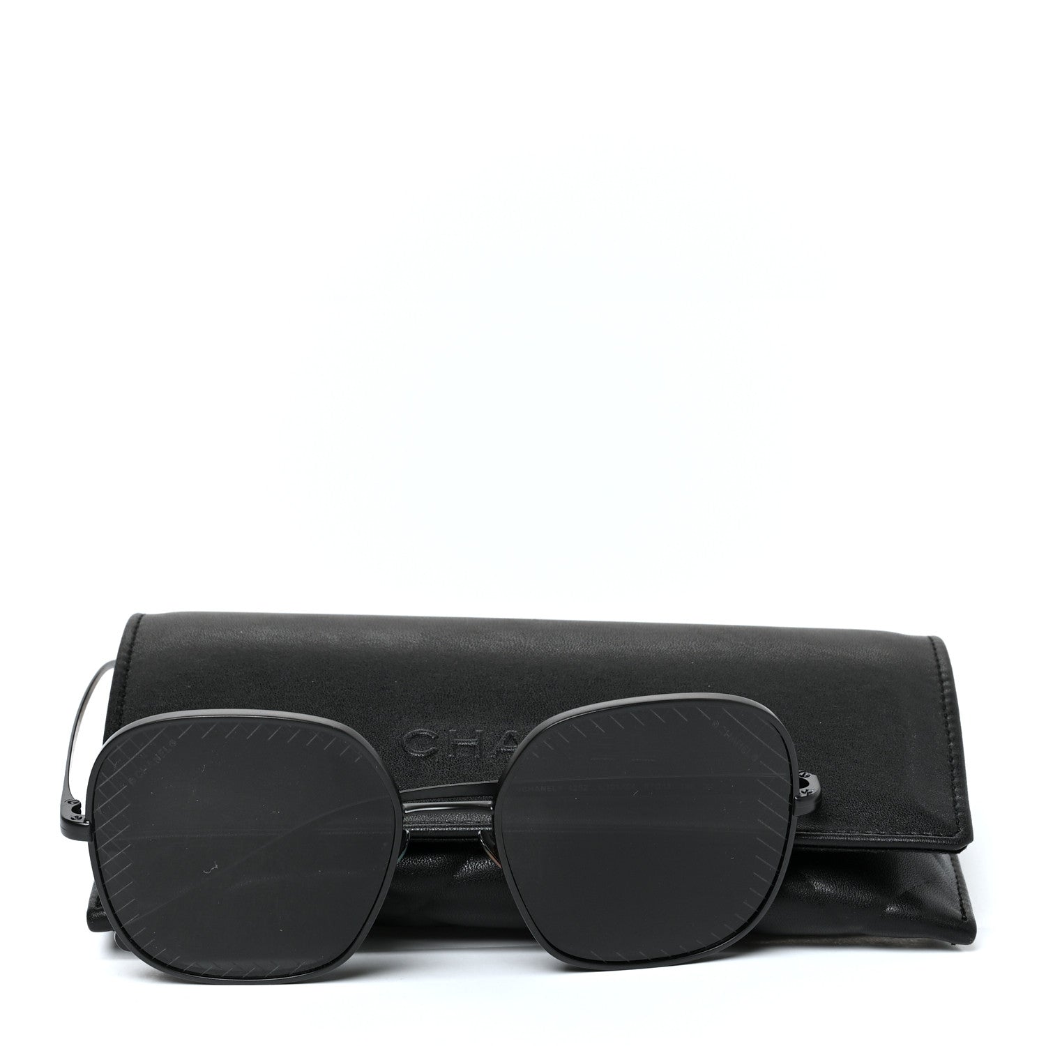 Chanel Square Sunglasses 4252 Black 7 of 7