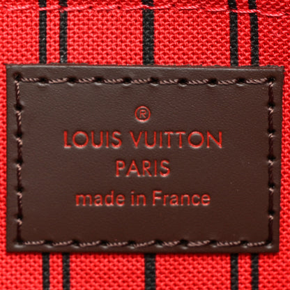 Louis Vuitton Damier Ebene Neverfull MM GM Pochette 6 of 8
