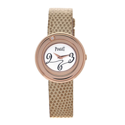 Piaget 18K Pink Gold 28mm Possession Quartz Watch 1 of 4