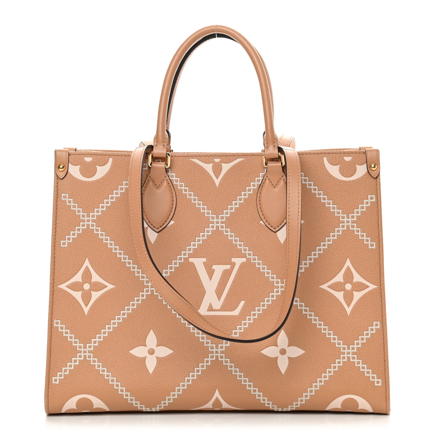 Louis Vuitton Empreinte Monogram Giant Broderies Onthego MM Arizona 1 of 9