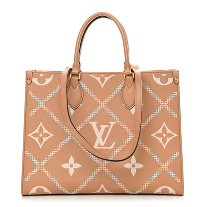 Louis Vuitton Empreinte Monogram Giant Broderies Onthego MM Arizona 1 of 9