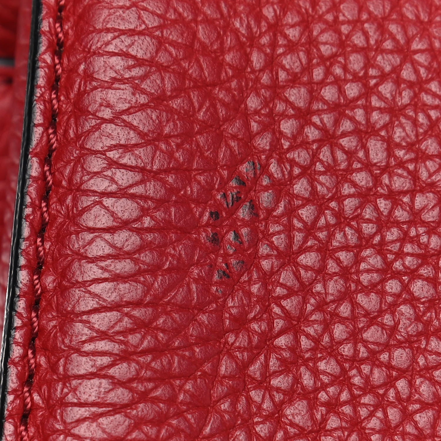 Valentino Garavani Pebbled Calfskin Rockstud Twiny Top Handle Bag Red 11 of 11