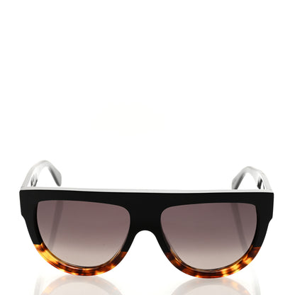 Celine Shadow Sunglasses CL 4001IN Black Havana 2 of 8
