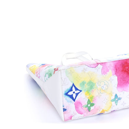 Louis Vuitton Monogram Watercolor New Tote GM Multicolor 8 of 9