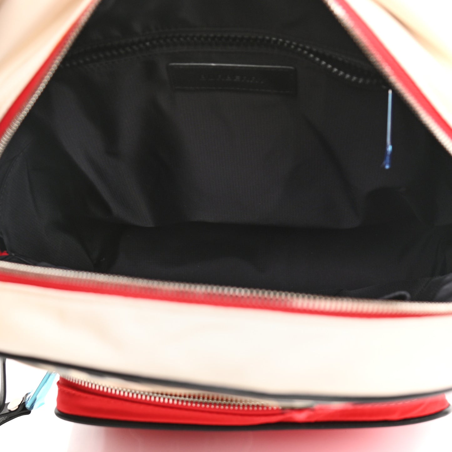 Econyl Vintage Check Kids Monogram Backpack Archive Beige