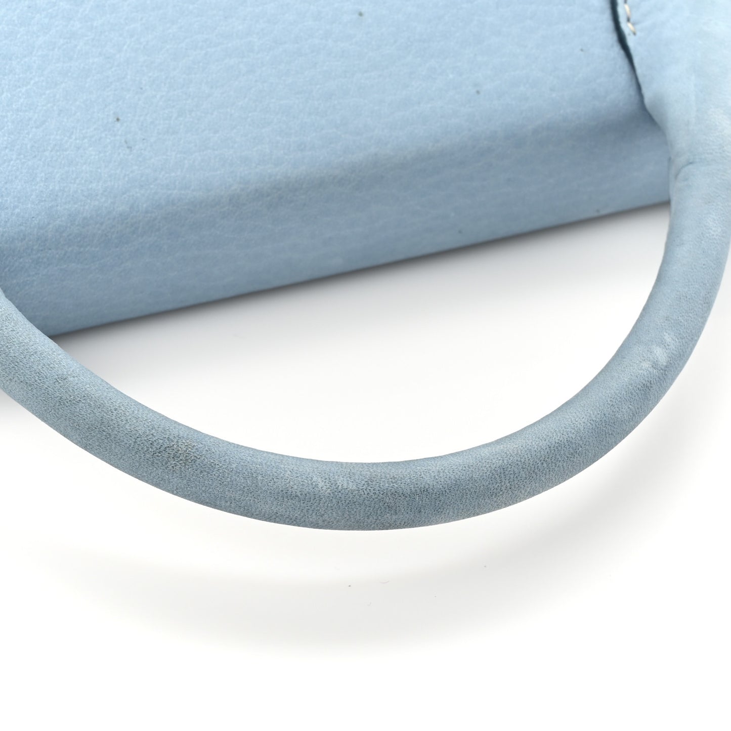 Calfskin Le Chiquito Long Light Blue