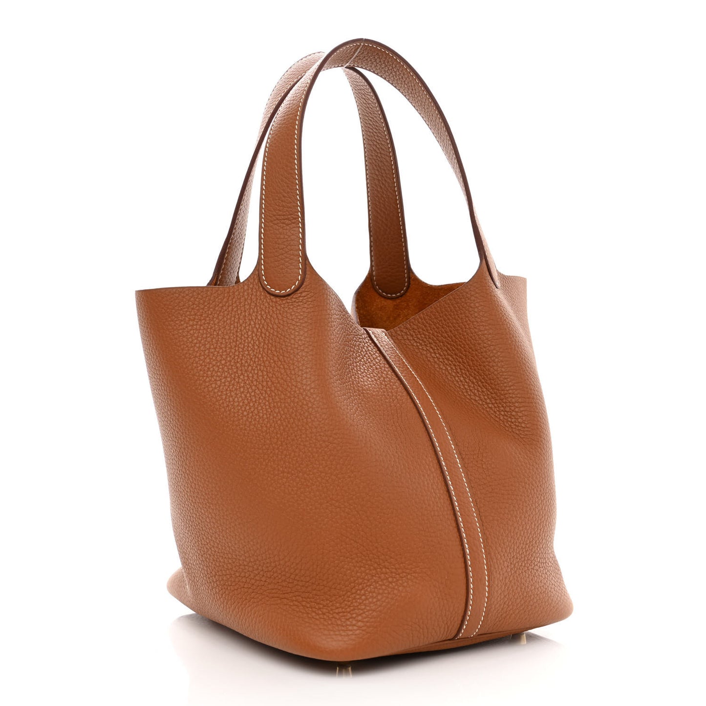 Taurillon Clemence Picotin Lock 22 MM Gold