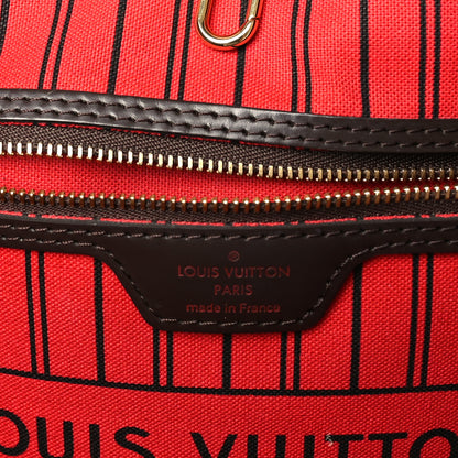 Louis Vuitton Damier Ebene Neo Neverfull GM 6 of 9