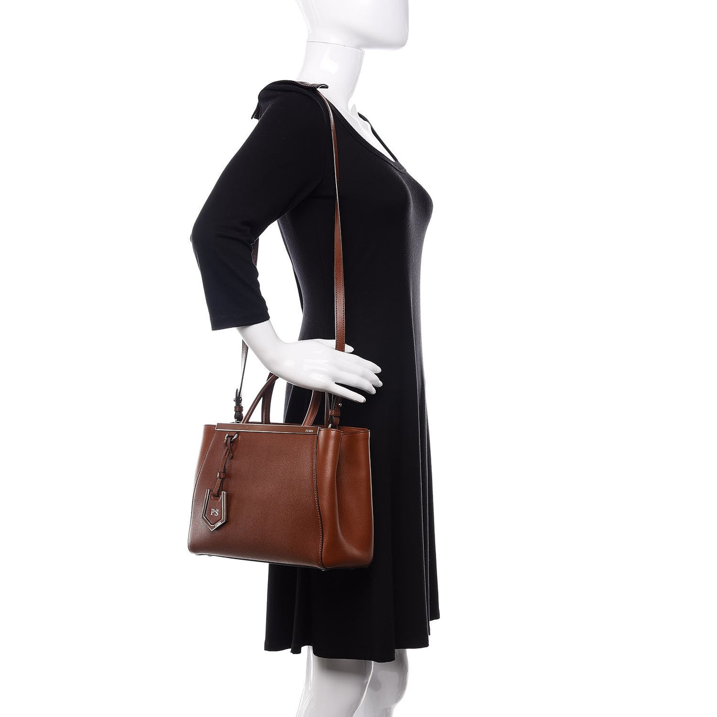 Vitello Elite Petite 2Jours Tote Walnut