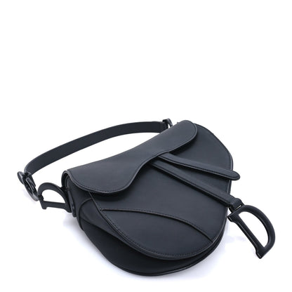 Christian Dior Ultra Matte Calfskin Saddle Bag Black 7 of 7